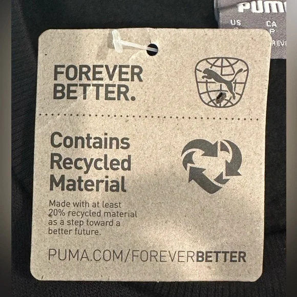 Puma sweatshirt gold & black NWT size Small - Picture 5 of 7